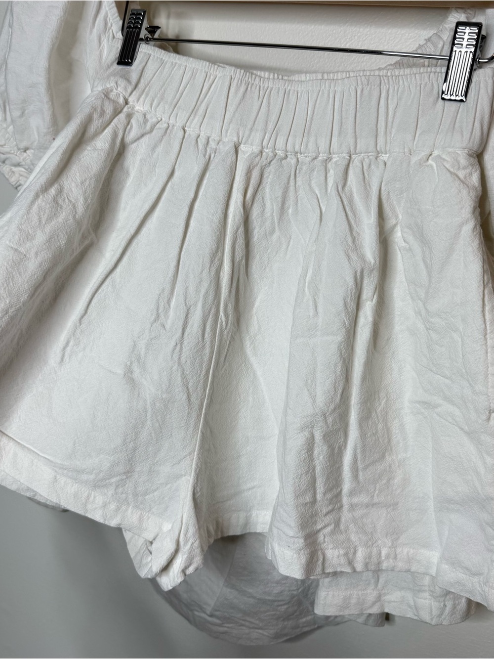Free People Donnie Shorts Set in ivory white size xs - Picture 9 of 16